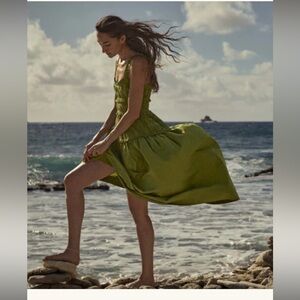 Doen Marianne Dress in Sprig XS